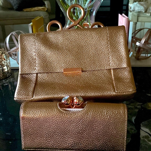 Ted Baker Rose Gold Crossbody bag matching